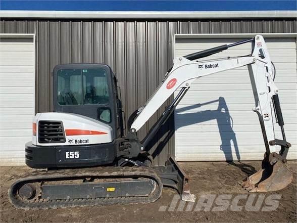 Bobcat E55 Excavadoras sobre orugas