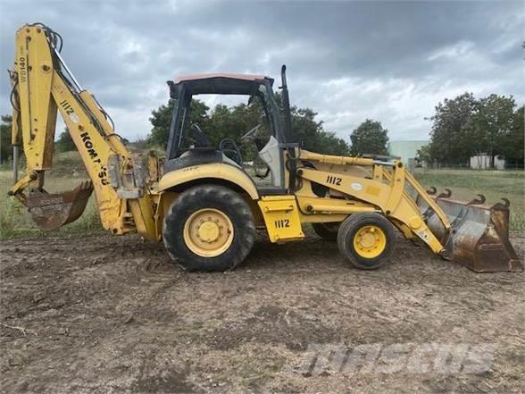 Komatsu WB140 Retrocargadoras