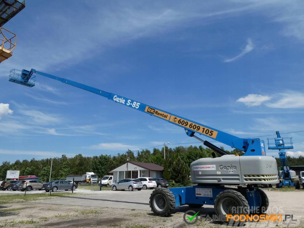 Genie S 85 Plataformas con brazo de elevación telescópico