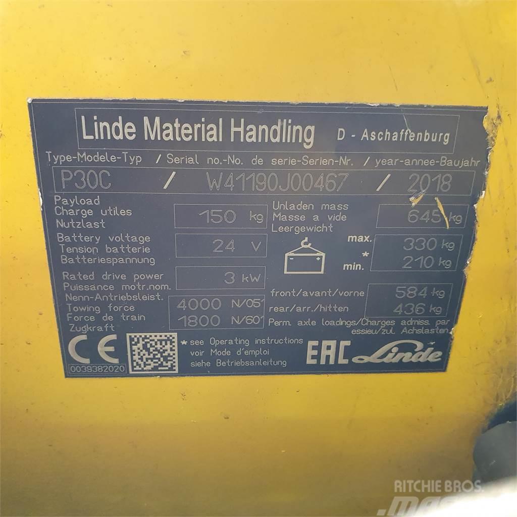 Linde P30C Camiones con grúa