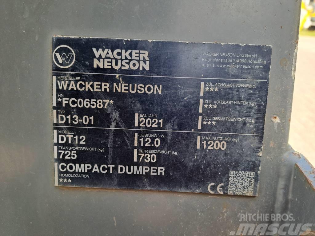 Wacker Neuson DT12 Camiones de volteo sobre orugas