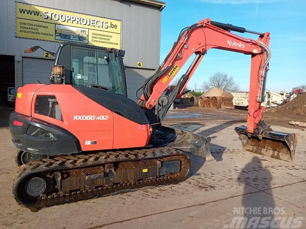 Kubota KX 080 Excavadoras 7t - 12t