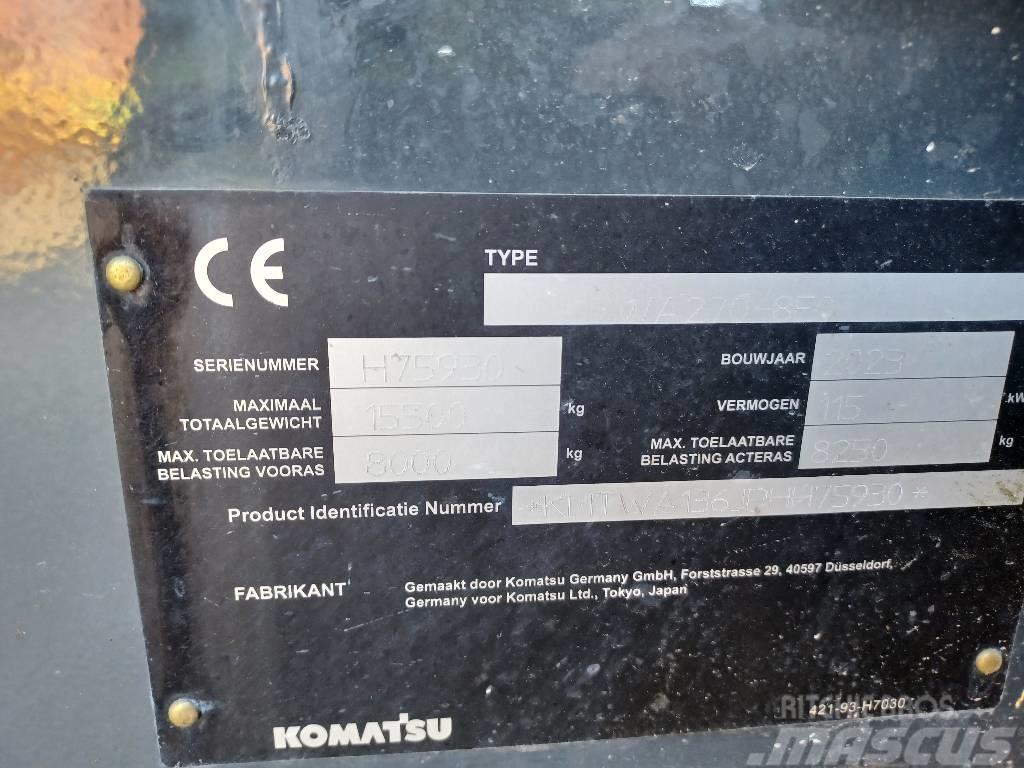 Komatsu WA270-8E0 Cargadoras sobre ruedas