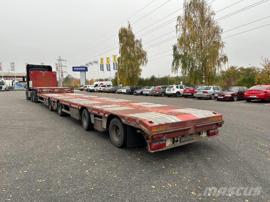 HRD Trailer Semirremolques de plataformas planas/laterales abatibles