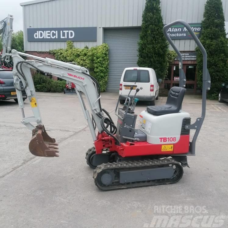 Takeuchi TB108 Miniexcavadoras