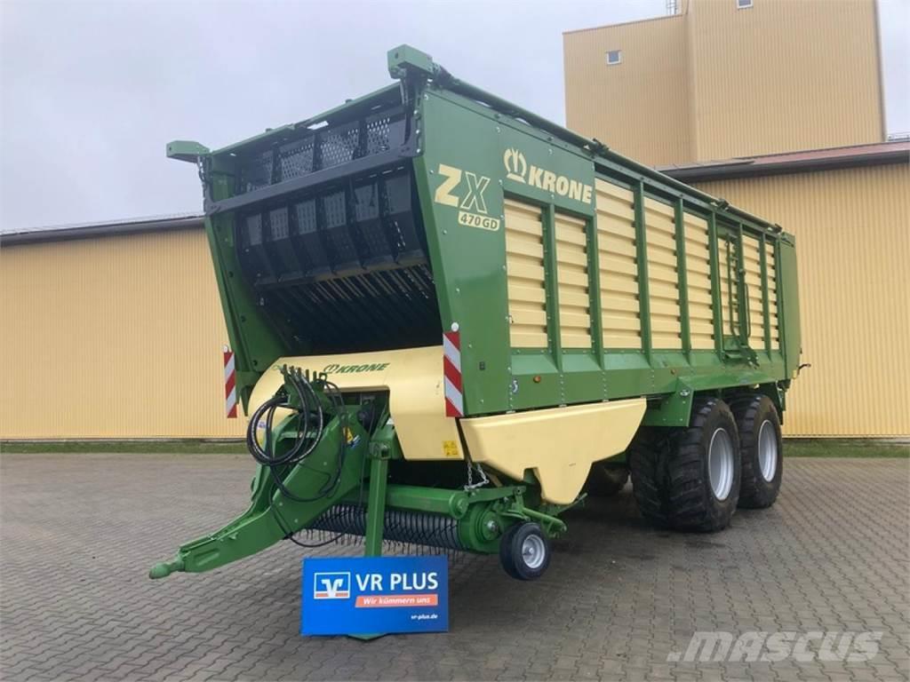 Krone ZX470GD Remolques autocargadores