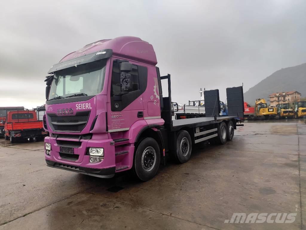 Iveco STRALIS 320S46 Camiones de superficie plana/cabrestantes