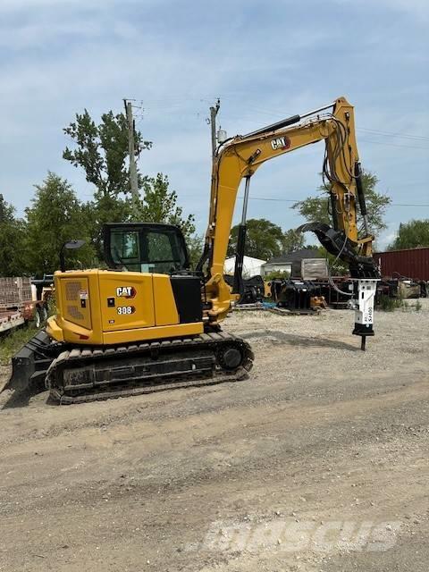 CAT 308 Excavadoras sobre orugas