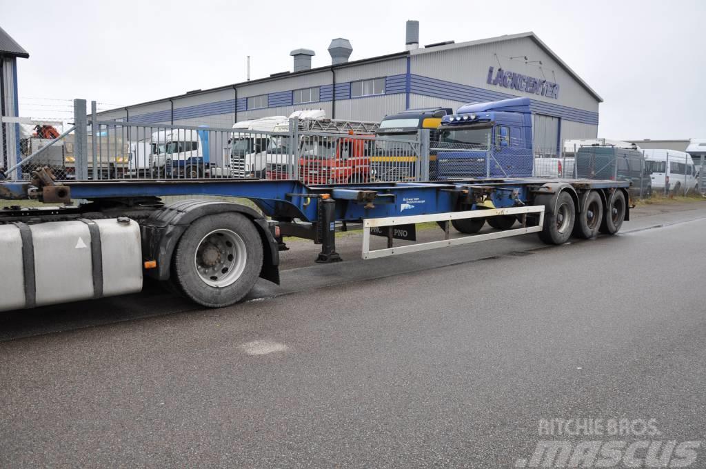 Schweriner Containertrailer CS 40 G Semirremolques portacontenedores