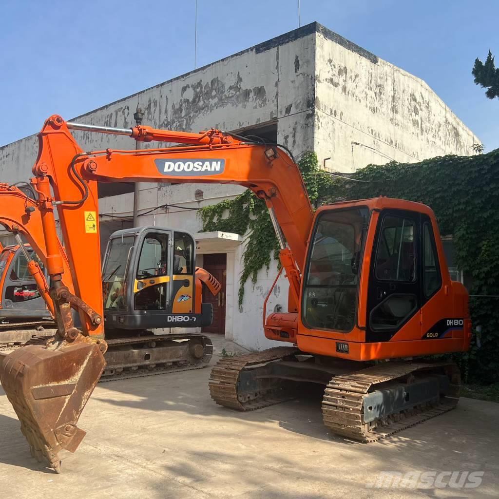 Doosan 80G Excavadoras sobre orugas