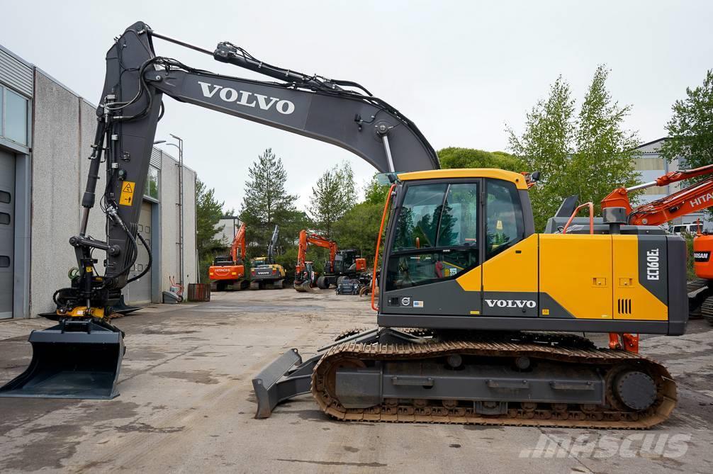 Volvo EC160EL PYÖRITTÄJÄLLÄ Excavadoras sobre orugas