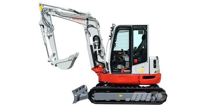 Takeuchi TB257FR Miniexcavadoras