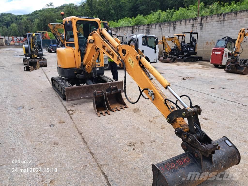 Hyundai R35Z-9 Miniexcavadoras