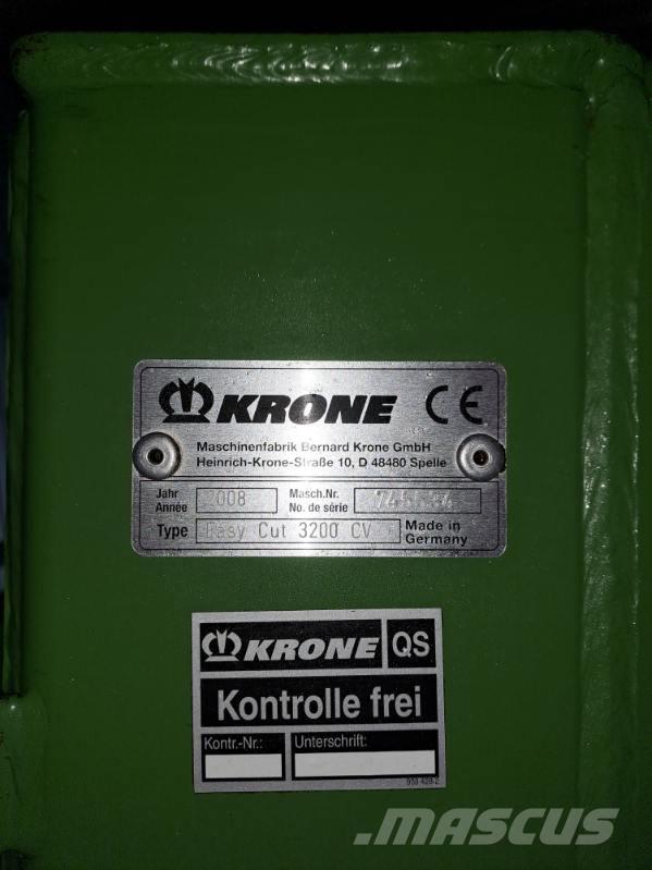 Krone EasyCut 3200 Segadoras acondicionadoras