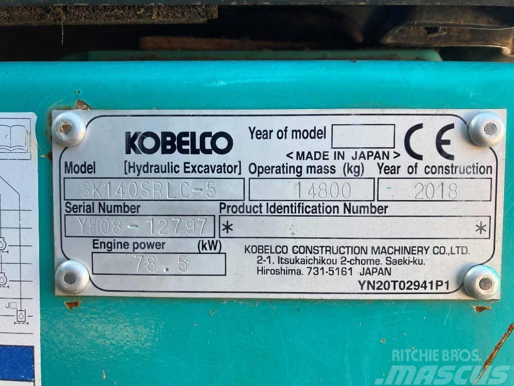 Kobelco SK140SRLC-5 Excavadoras sobre orugas