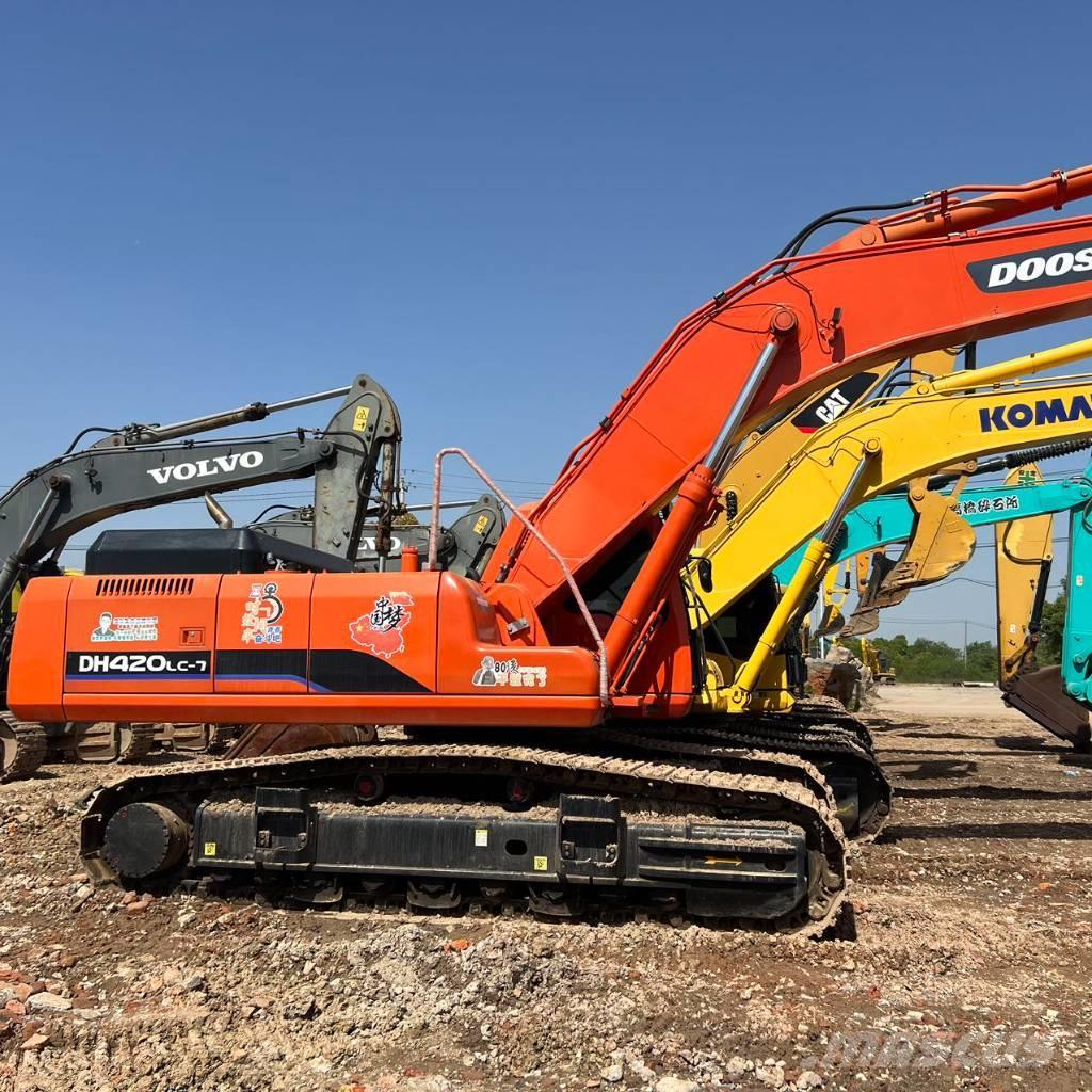 Doosan 420 Excavadoras sobre orugas