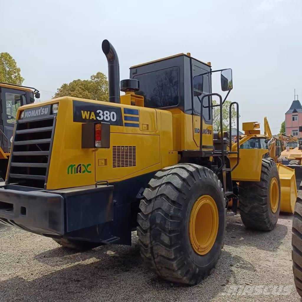 Komatsu WA 380 Cargadoras sobre ruedas