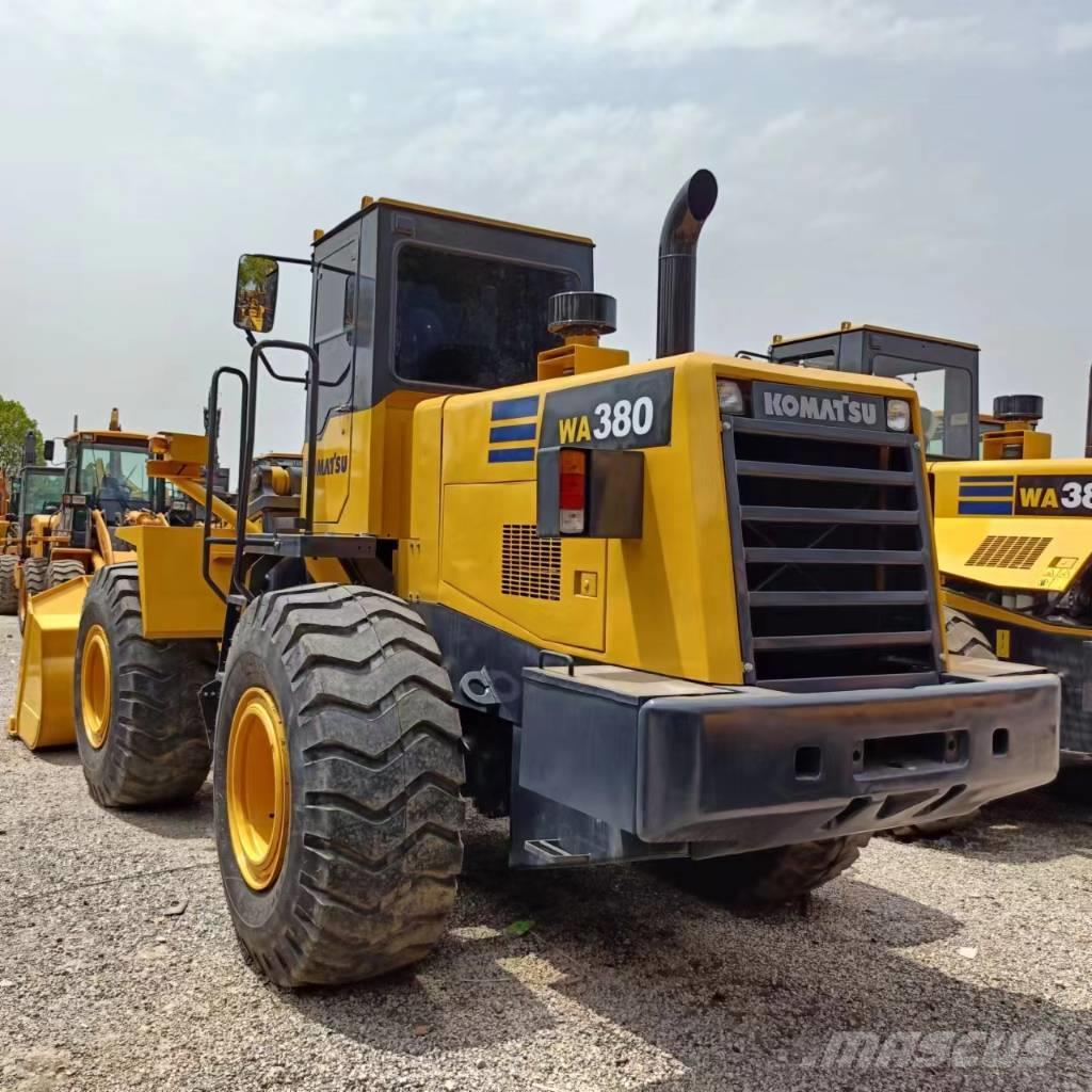 Komatsu WA 380 Cargadoras sobre ruedas