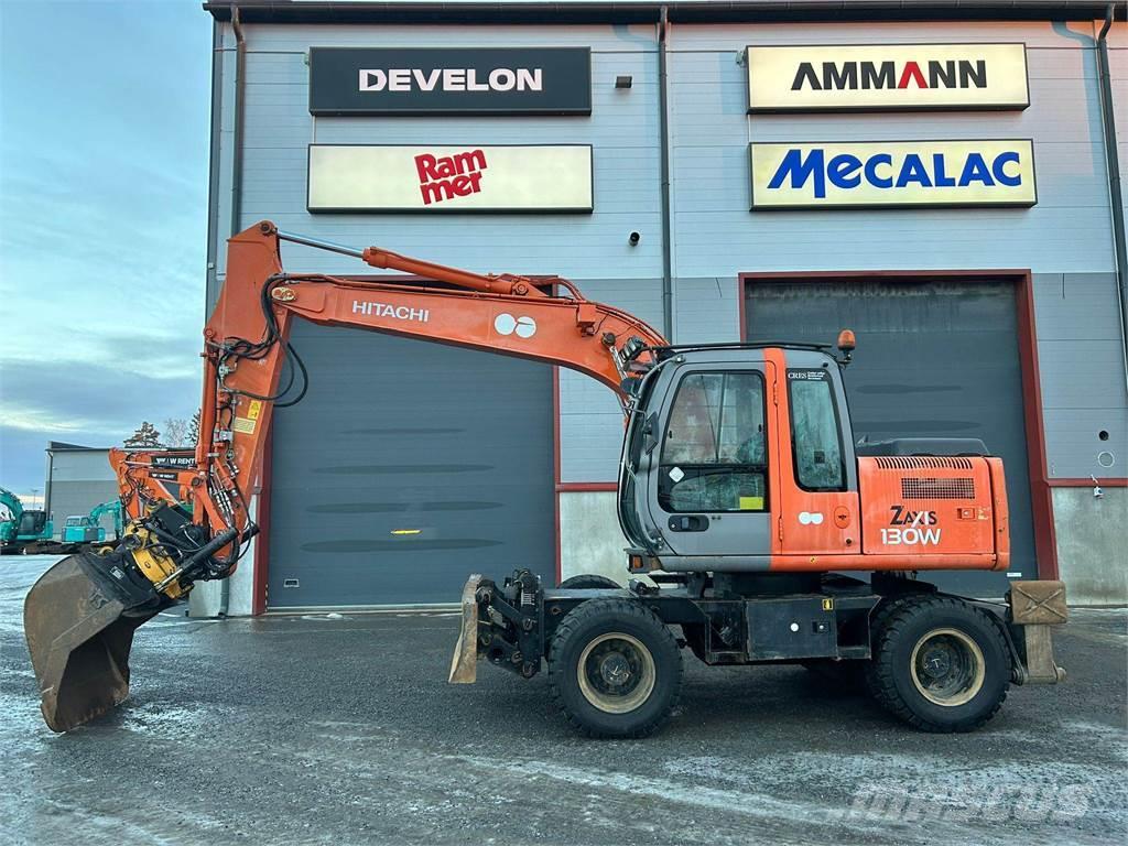 Hitachi zx130w Excavadoras de ruedas