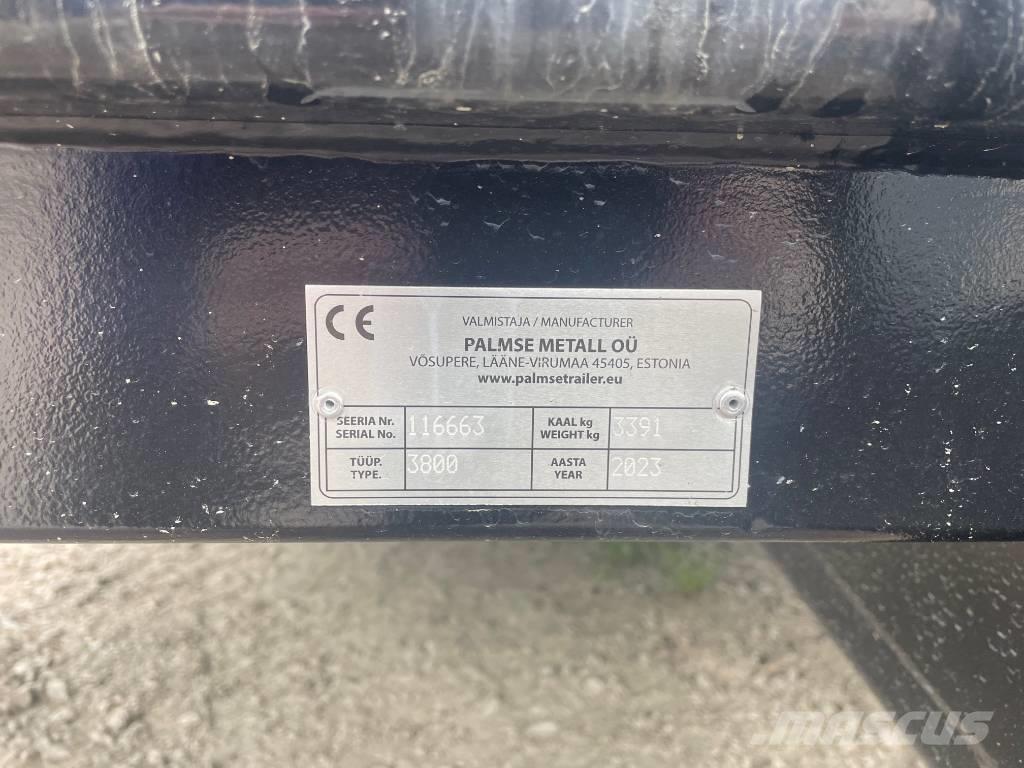 Palmse Trailer B3800 Remolques para pacas