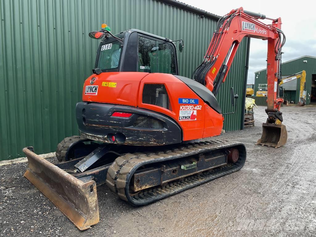 Kubota KX 080 Excavadoras 7t - 12t