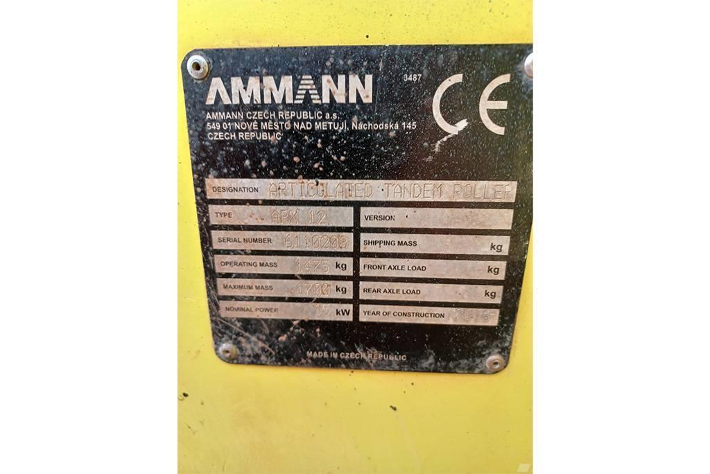 Ammann APX12 Rodillos de doble tambor