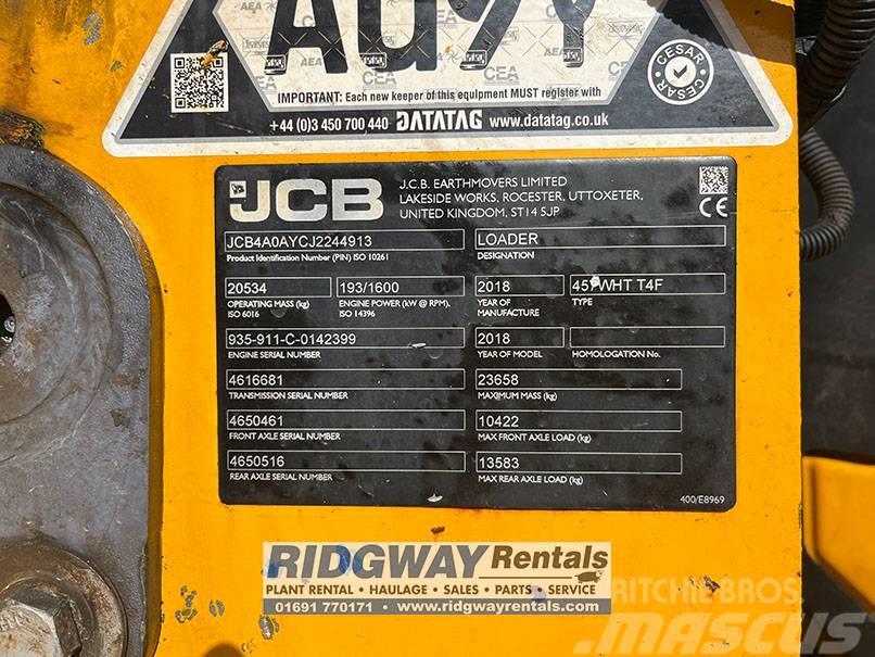 JCB 457 Cargadoras sobre ruedas