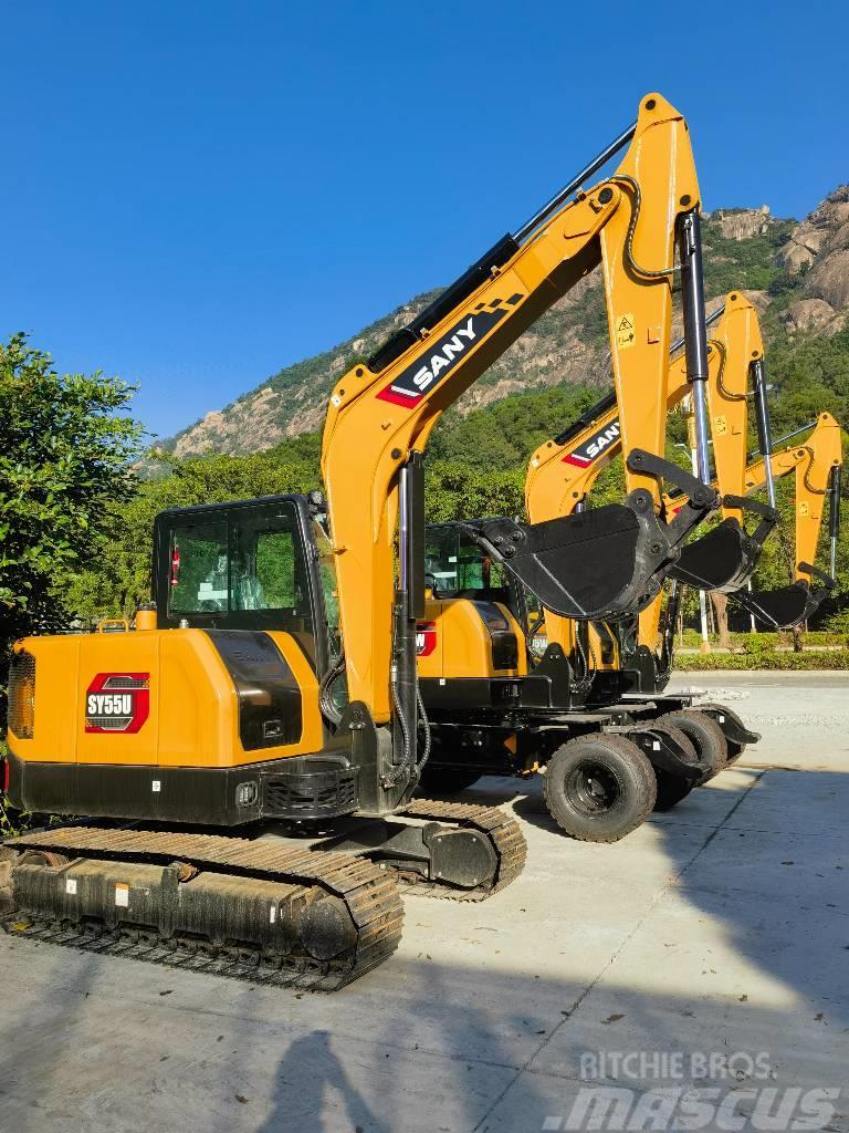 Sany sy55u Miniexcavadoras