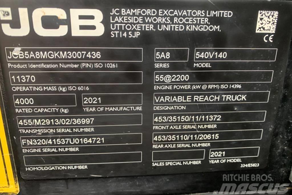 JCB 540-140 Carretillas telescópicas