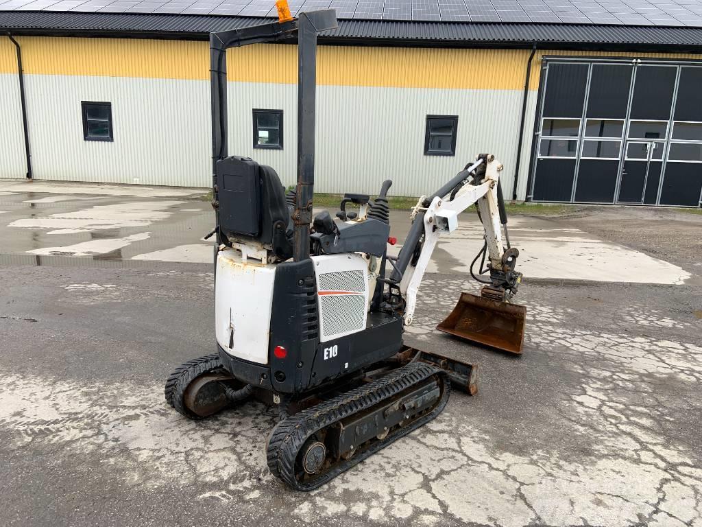 Bobcat E10 minigrävare Miniexcavadoras