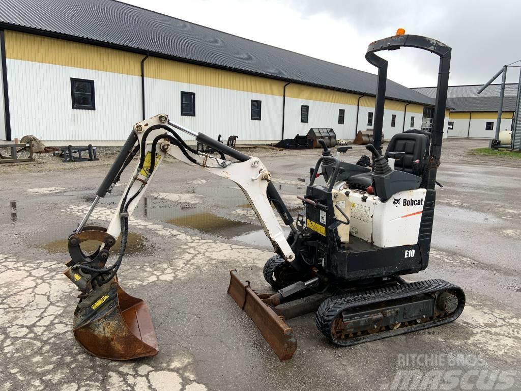 Bobcat E10 minigrävare Miniexcavadoras