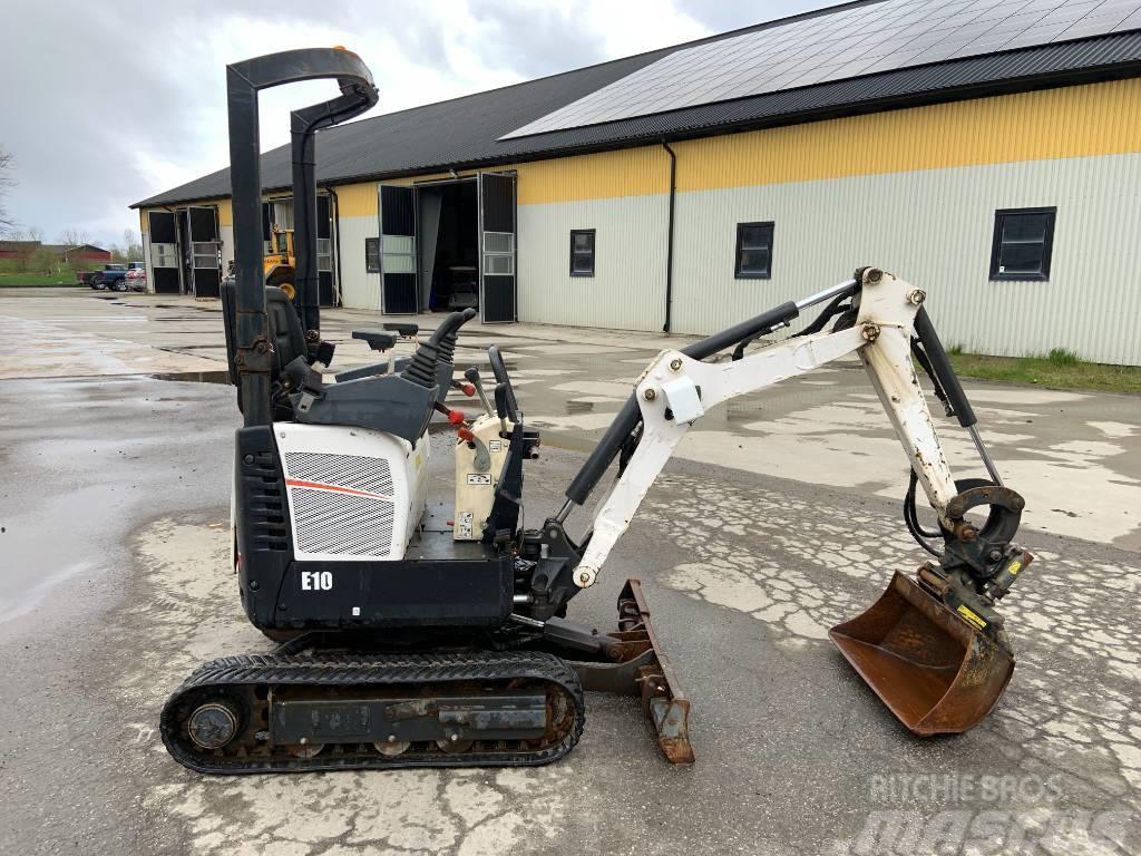 Bobcat E10 minigrävare Miniexcavadoras