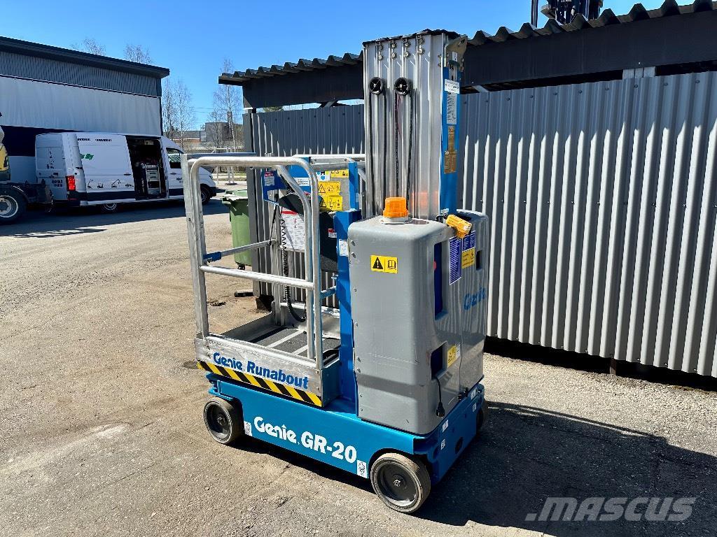 Genie GR 20 Plataformas con jaula de elevación