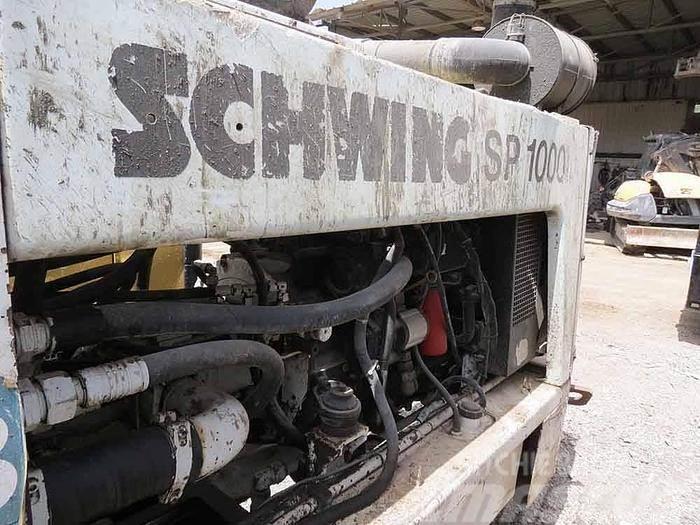 Schwing SP1000 Bombas de concreto