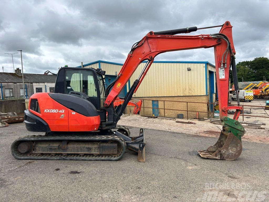 Kubota KX080-4 Excavadoras 7t - 12t