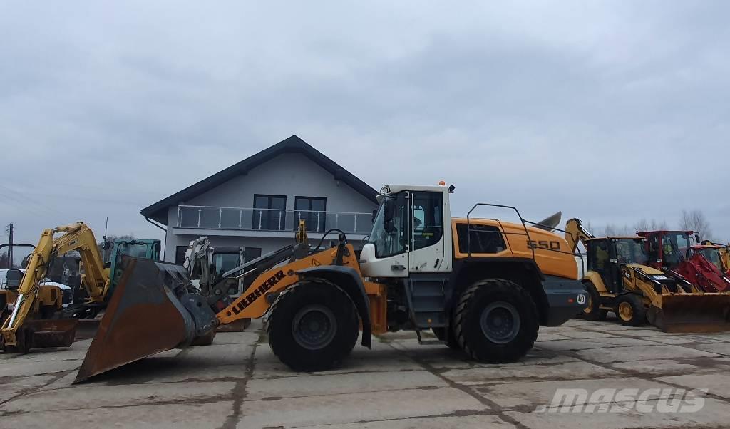 Liebherr L550 xpower Cargadoras sobre ruedas