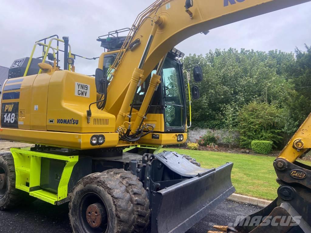 Komatsu PW 148 Excavadoras de ruedas