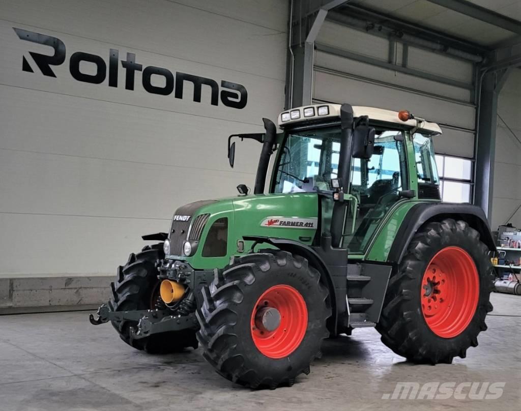 Fendt 411 Vario Tractores