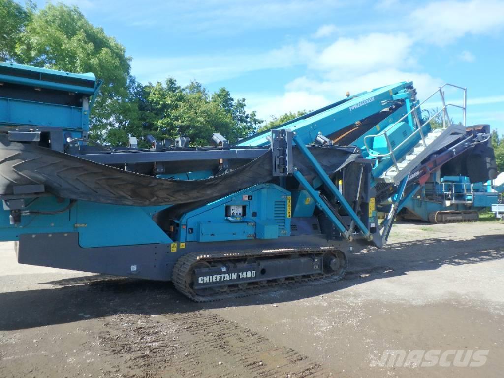 PowerScreen Chieftain 1400 Cribas