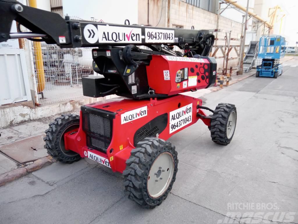 Manitou Mango 12 Plataformas con brazo de elevación manual