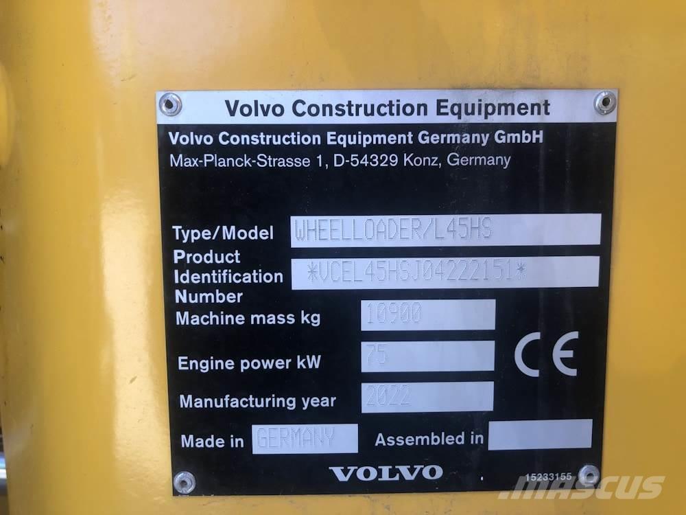 Volvo L45HS Minicargadoras