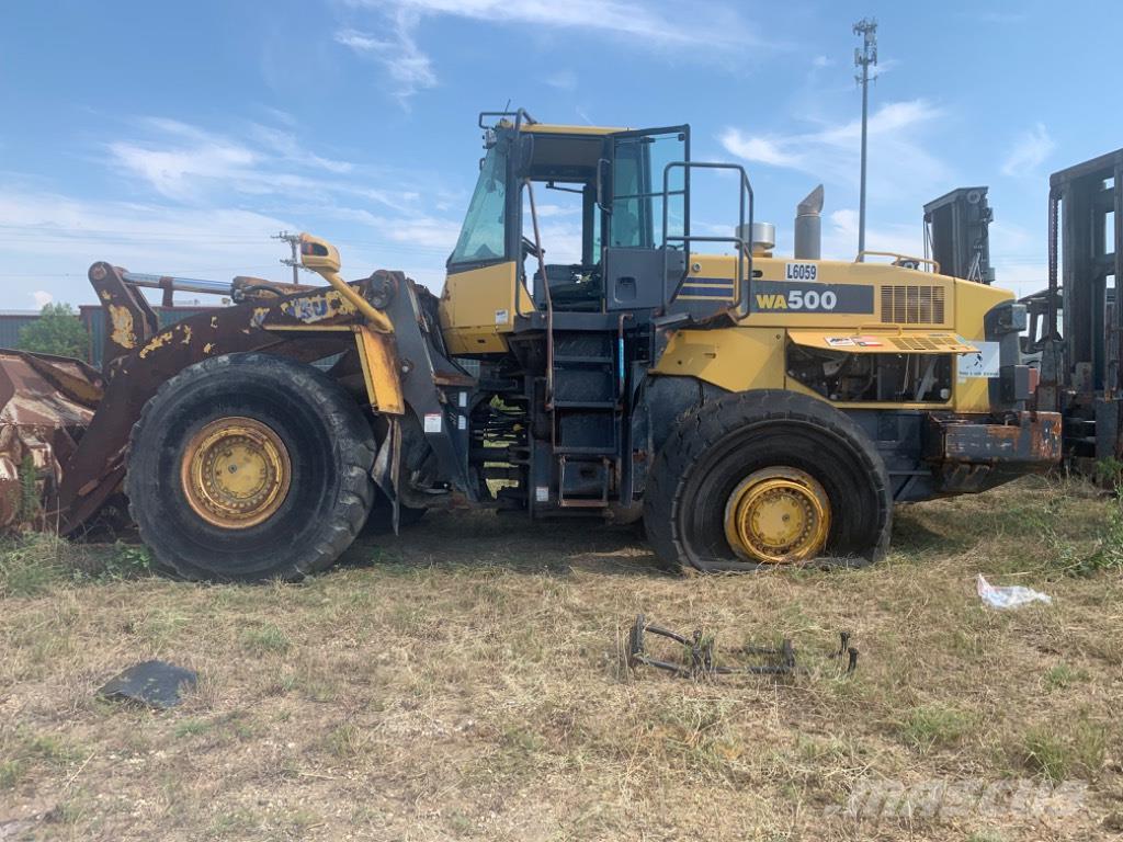 Komatsu WA 500 Cargadoras sobre ruedas