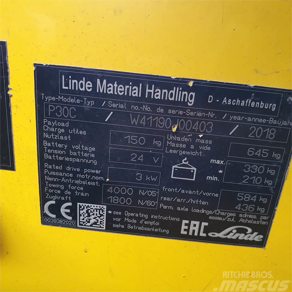 Linde P30C Camiones con grúa