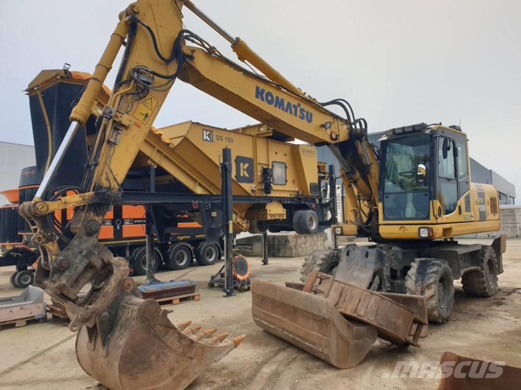 Komatsu PW180-7 Excavadoras de ruedas