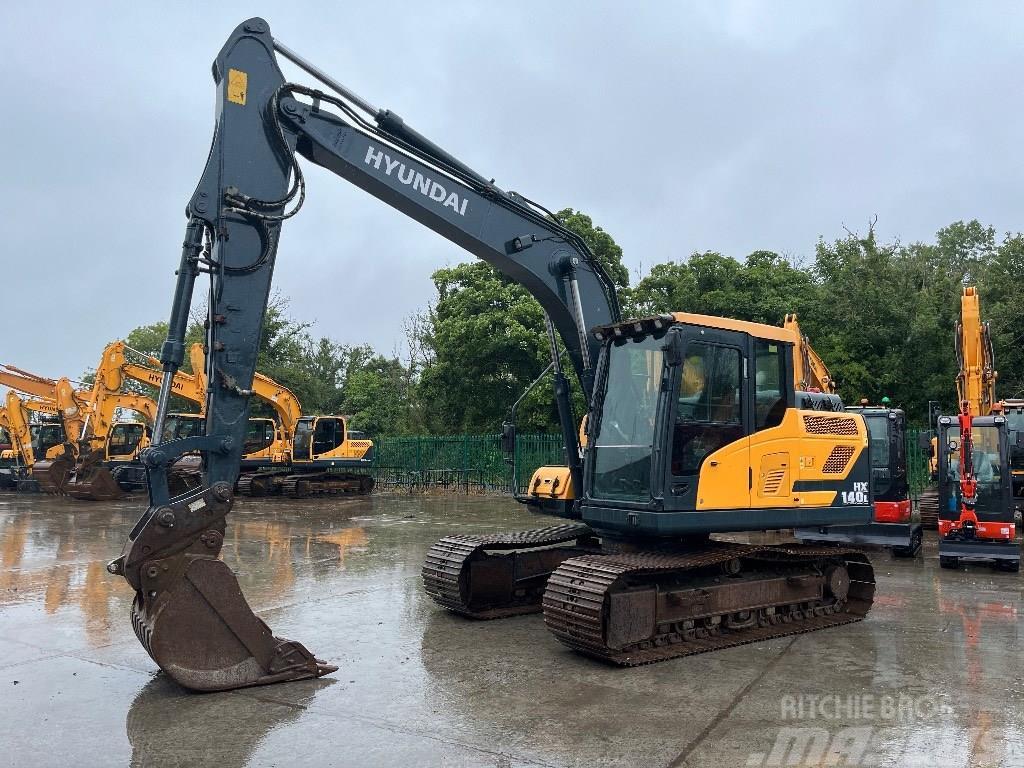 Hyundai HX140L Excavadoras sobre orugas