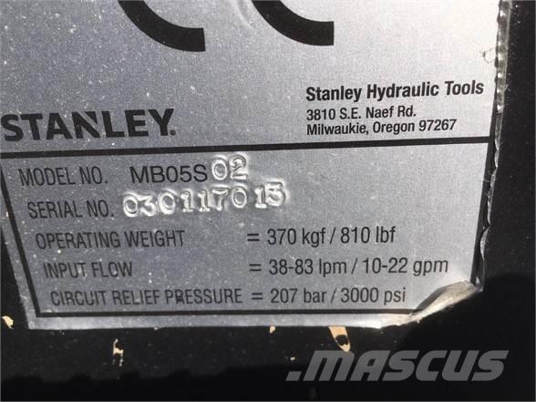 Stanley MB05S02 Martillos hidráulicos