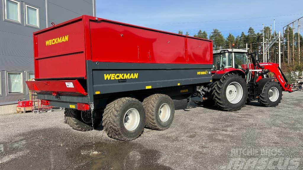 Weckman WS180DG Remolques con caja de volteo