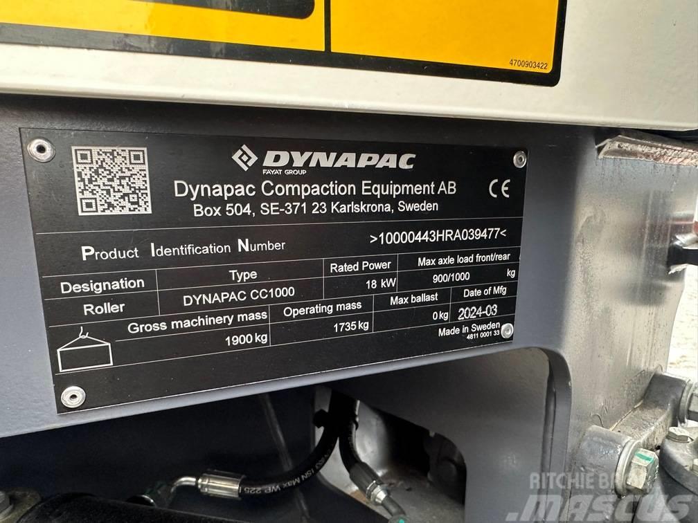 Dynapac CC 1000 Rodillos de doble tambor