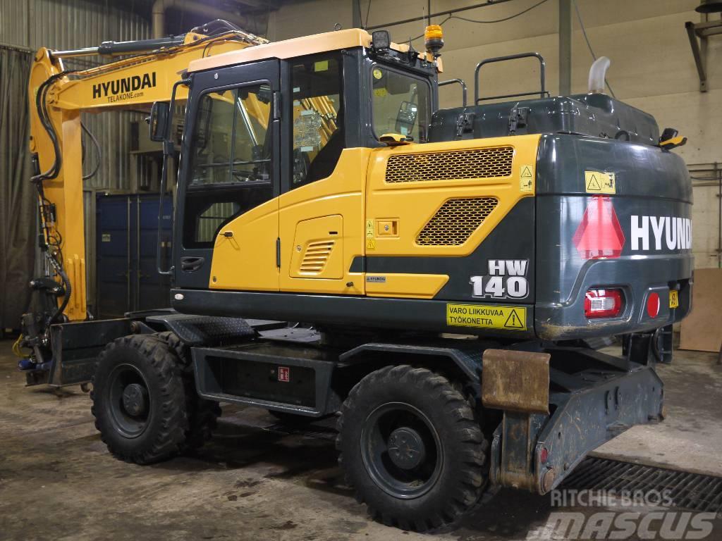 Hyundai HW 140 Excavadoras de ruedas