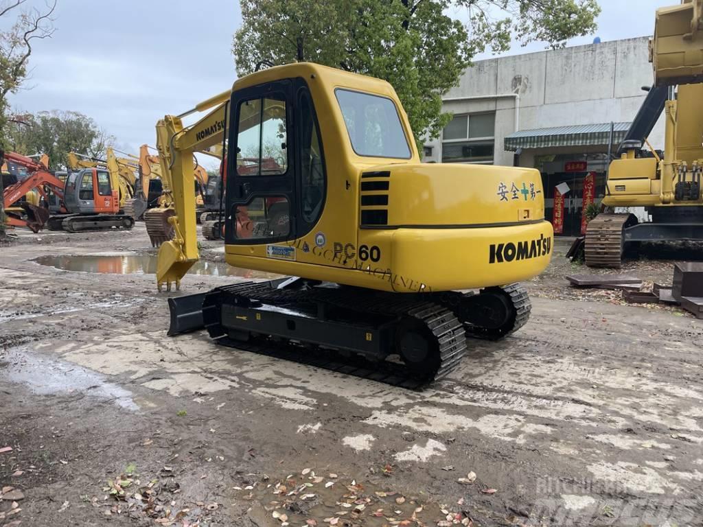 Komatsu PC 60 Excavadoras sobre orugas